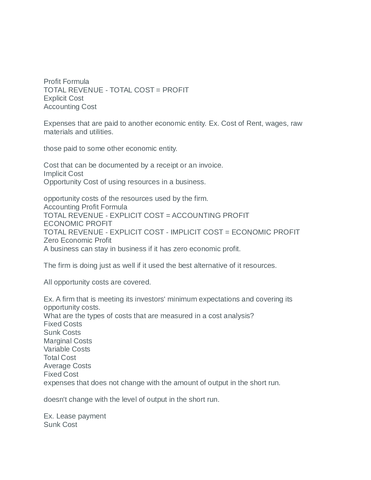 Preview of Liberty University - ECON 213 Latest Study Guide (Latest 2021) 100% Correct Study Guide, D